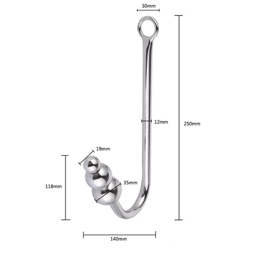 with 5334 Hook and Elegant Anal Beaded Collar Cuffs 1220